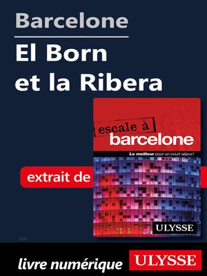 cover image of Barcelone--El Born et la Ribera